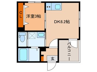 NEXSTAGE長田の物件間取画像